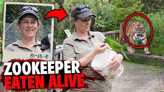 The HORRIFYING Last Minutes of Zookeeper Samantha Kudeweh EATEN ALIVE By Tiger [upl. by Hairej]