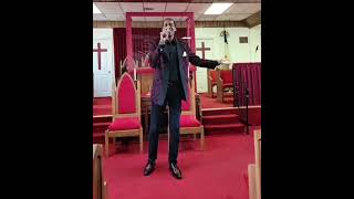 Me singing Awesome by Charles Jenkins and Fellowship Chicago [upl. by Lim]