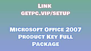 🔸Microsoft Office 2007 Product Key😎 HOW TO INSTALL 💻PCLAPTOP TUTORIAL 2024 no charge👏 [upl. by Lareine]