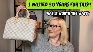 LOUIS VUITTON SPEEDY 25  STILL WORTH BUYING Review and First Impressions [upl. by Korey749]