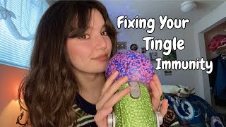 ASMR  Fixing Your Tingle Immunity Fast amp Aggressive Mic Triggers Mouth Sounds Orbeez Ball More [upl. by Eimmac]