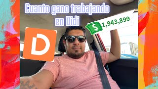 Cuanto Se Gana en Didi Conductor 2023 [upl. by Kimon131]