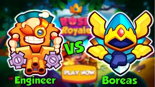 💥Engineer vs Boreas⚡️ Rush Royale Best Deck Arena 11 Gameplay PVP F2P [upl. by Mel]