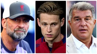 CEST CHAUD  FRENKIE DEYONG DEMANDE À PARTIR JÜRGEN KLOPP A RÉPONDU NON AU BARÇA 😱 [upl. by Nallaf763]