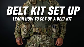 Learn How To Set Up a Molle Belt Kit  Carcajou Tactical [upl. by Yoshi556]