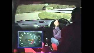 黒澤元治 ＤＣ２インテグラタイプＲ 鷹栖全開走行オンボード映像 B18C ＶＴＥＣ ＨＯＮＤＡ INTEGRA TYPE R [upl. by Radack]