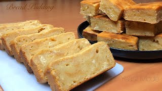 BREAD PUDDING Pinoy Style Leftover Bread Recipe [upl. by Scevor]