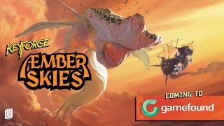 KeyForge Æmber Skies is coming to Gamefound [upl. by Yl]