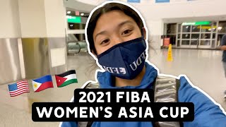 ELLA FAJARDO GILAS FIBA ASIA CUP TRAVEL VLOG AMMAN JORDAN [upl. by Anayd]