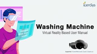 Washing machine  Virtual Reality based user manual [upl. by Zed]