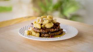 Pancake alla banana la ricetta light [upl. by Evangelia]