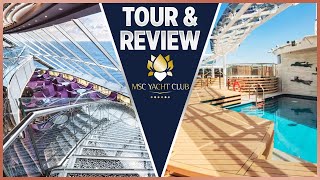 MSC Yacht Club REVIEW  MSC Virtuosa 2024 [upl. by Nudnarb]