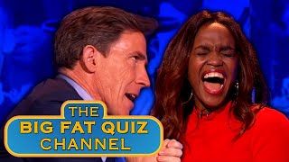 Best of Rob Brydon amp Oti Mabuse aka SelfMabuse  Big Fat Quiz Of Everything 2021 [upl. by Dwayne]