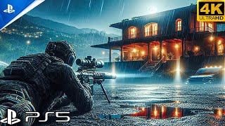 RESCUING THE PRESIDENT PS5 Realistic ULTRA Graphics Gameplay 4K 60 FPS Call of Duty [upl. by Ereveneug]