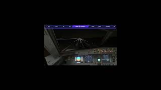 easyjet landing at edinburgh night VATSIM aviation a320 msfs2020 [upl. by Bullock294]