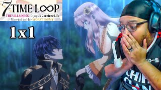 My First Villainess Anime 7th Time Loop Episode 1 Reaction [upl. by Cosme]