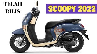 SCOOPY TERBARU 2022 VARIAN WARNA BARU [upl. by Trilbee]