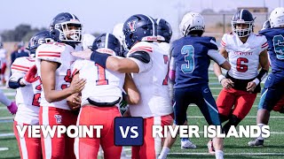 Viewpoint Calabasas vs River Islands  SOCAL VS NORCAL  2024 High School Football Highlights [upl. by Ladnyk]