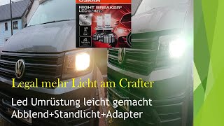 Umrüstung Wohnmobil Crafter auf LED Licht [upl. by Iddo432]