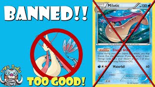 Milotic Just Got BANNED in the Pokemon TCG Best Deck is Gone Now [upl. by Sheppard889]