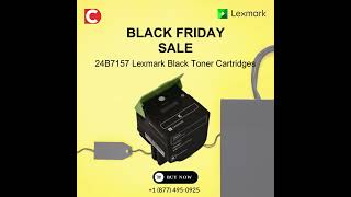 24B7157 Lexmark Black Toner Cartridges compudevices tonercartridge printercartridge blackfriday [upl. by Shank]