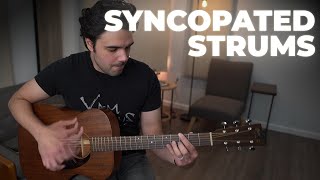 Syncopated Strums Guitar Lesson with Tom Butwin [upl. by Chessa416]