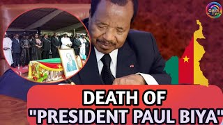 The Sudden Passing of President Paul Biya Shockwaves Across Cameroon and Beyond [upl. by Yzus]