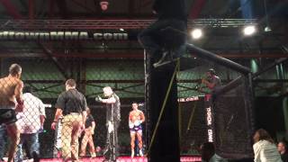 Stefan Habib first MMA fight [upl. by Htebazile863]