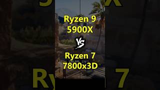 Ryzen 9 5900x vs Ryzen 7 7800x3D Test in Games [upl. by Naida759]