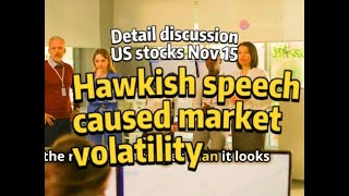 Hawkish speech caused market volatility Powells hawkish remarks have stirred up market volatility [upl. by Liuqnoj912]