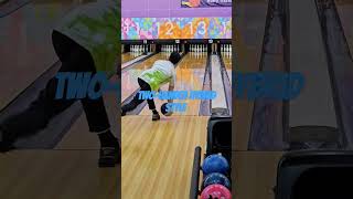 Twohanded Hybrid Style shorts 10pinbowling strike [upl. by Bertolde98]