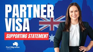 How to write a Partner Visa Supporting Statement  Partner Visa Australia  De Facto Visa Australia [upl. by Drehcir]