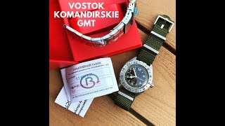 The Vostok Komandirskie K65 GMT [upl. by Enidaj]