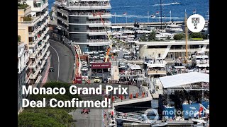 F1 Extends Monaco GP Deal Through 2031 [upl. by Einatsed832]