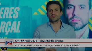 O MELHOR DA SEMANA PARANÁ PESQUISA  GOVERNO DE SO 2026 [upl. by Eilyr]