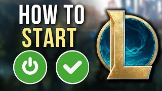 How To Start A Game In League Of Legends 2024  BEGINNER TIPS FOR QUEUE [upl. by Noremak870]