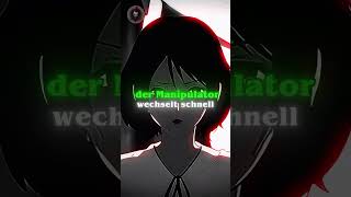 dunkle psychologische Tricks 🖤 psychologie anime shorts dunkledynamik [upl. by Harutak571]