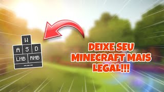 COMO COLOCAR MOD KEYSTROKES no MINECRAFT teclado na tela [upl. by Cross]