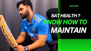 Know How to maintain your cricket bat health [upl. by Ecallaw]