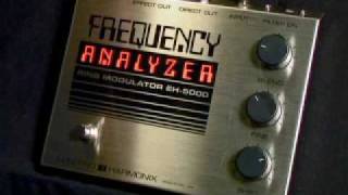 Electro Harmonix Frequency Analyzer Pedal [upl. by Ecienal]