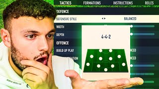 The Best FUT Champions Custom Tactics 🔥 FC25 Best 442 Custom Tactics [upl. by Aztiraj]