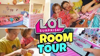 LOL SURPRISE ROOM TOUR Trasformiamo la Cameretta dei Bambini [upl. by Oelak]