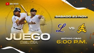 TIGRES DEL LICEY VS ÁGUILAS CIBAEÑAS  SERIE REGULAR 202425 [upl. by Asen]