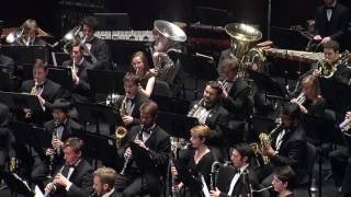 UNC Wind Ensemble  Toccata Marziale  Vaughan Williams [upl. by Anahs]