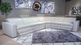 Texline Sand Power Reclining Sectional from Signature Design by Ashley [upl. by Kliber]