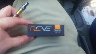 Review of ROVE vape pen cart Sativa Tangie [upl. by Ativoj]