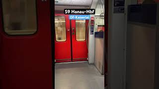 OffenbachKaiserlei Einfahrt RB430S9➡️HanauHbf br430 sbahn shorts [upl. by Westfall168]