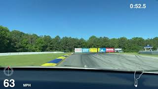 Global time attack Road Atlanta CTSV crash 2024 [upl. by Nanyt]