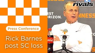 PRESS CONFERENCE Vols HC Rick Barnes reacts to South Carolina loss [upl. by Griswold]