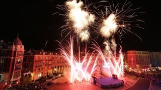 Ruggieri  Ouverture Carnaval de Nice 2014  Spectacle Pyrotechnique [upl. by Nnoved]